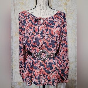 100% silk blouse